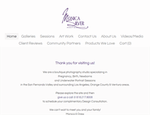 Tablet Screenshot of monicasilverphotography.com